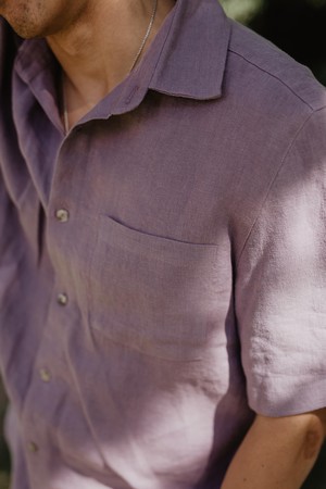 MAGNUS shirt in Dusty Lavender from AmourLinen