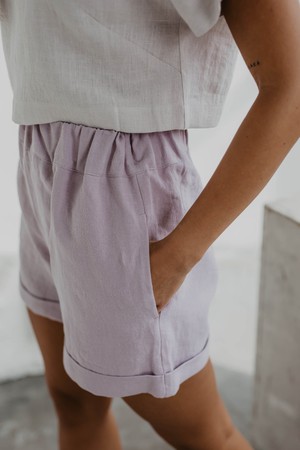 MIA shorts in Dusty Rose from AmourLinen