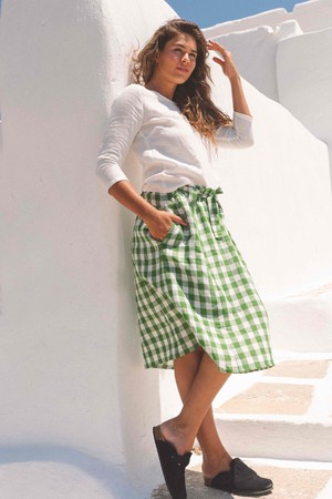RIGA top in White from AmourLinen