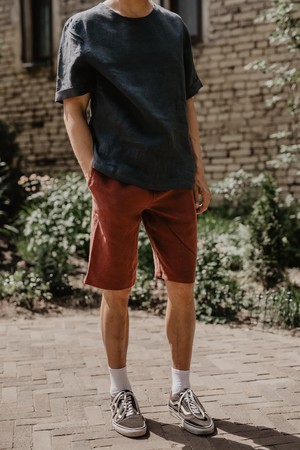 ATLAS top in Charcoal from AmourLinen