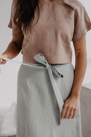 LISA top in Viva Magenta | sale from AmourLinen