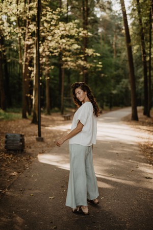 PORTO top in White from AmourLinen