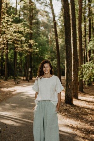 PORTO top in White from AmourLinen