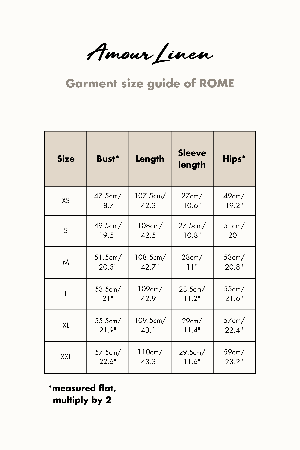 ROME dress in Terracotta from AmourLinen