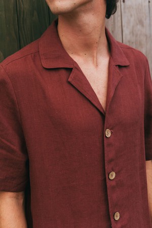 Loungewear set ASPEN in Terracotta from AmourLinen