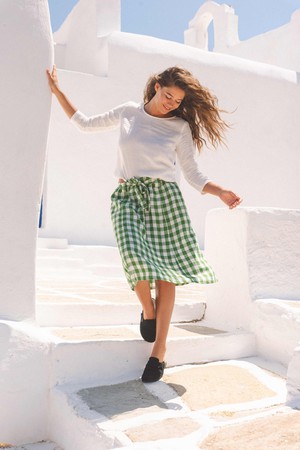RIGA top in White from AmourLinen