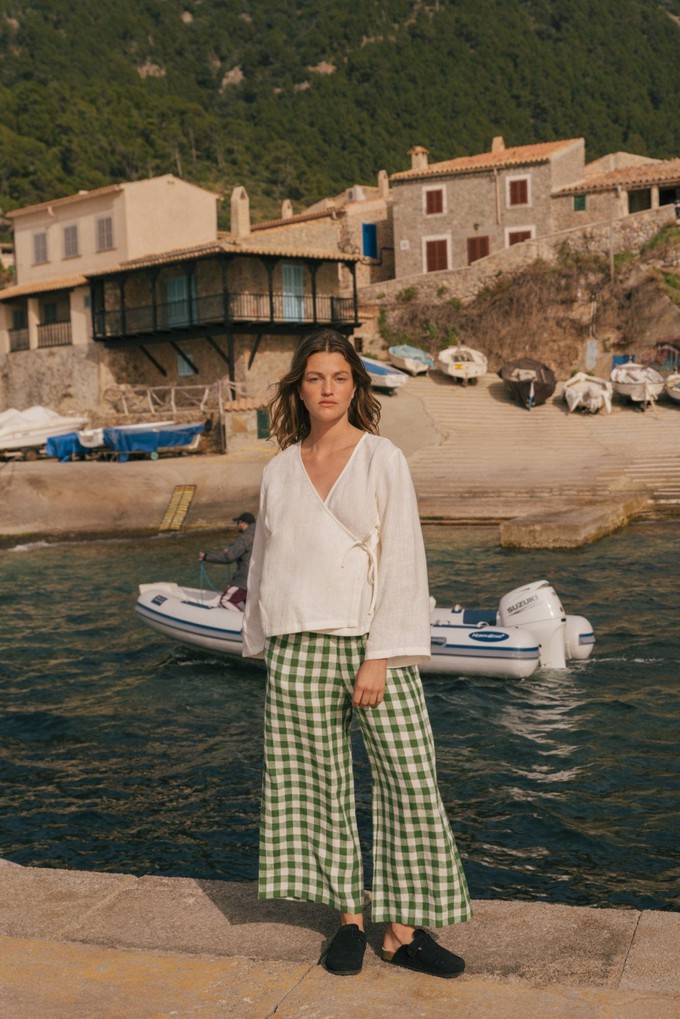 ADELE top in White from AmourLinen