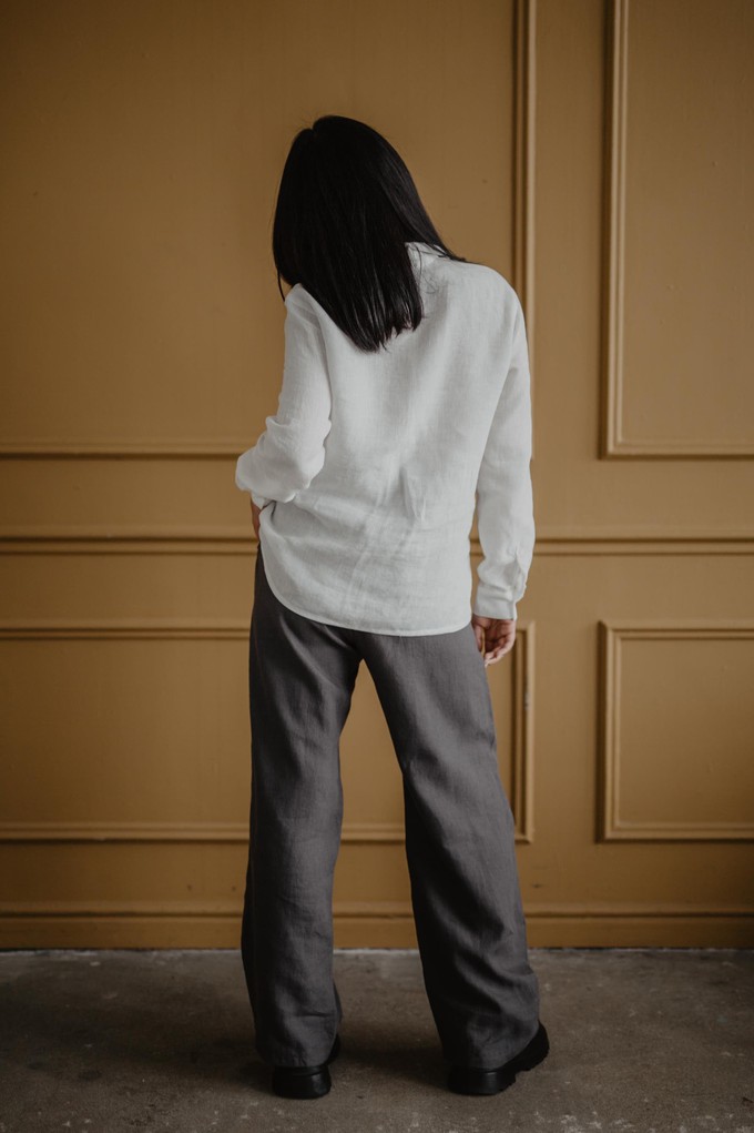 NORDKAPP shirt in White from AmourLinen