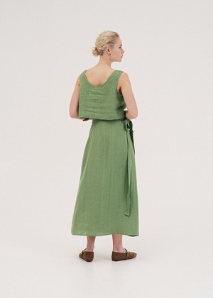 Iris Wrap Skirt from AmourLinen