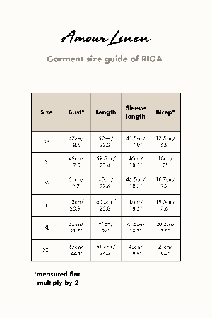 RIGA top in White from AmourLinen