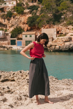 Mona Maxi Skirt from AmourLinen