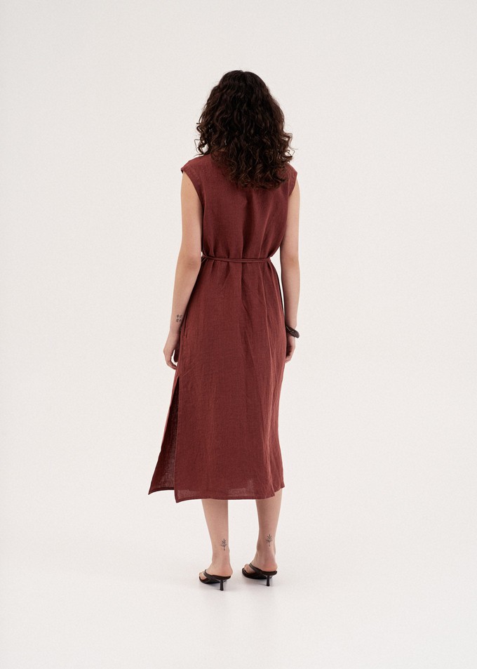 Aurora mid length dress from AmourLinen