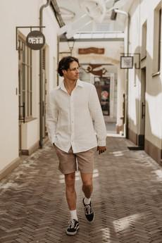 HECTOR shirt in White via AmourLinen