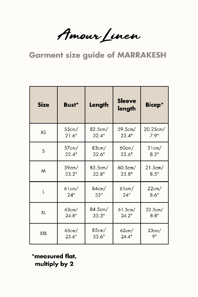 MARRAKESH shirt in White from AmourLinen