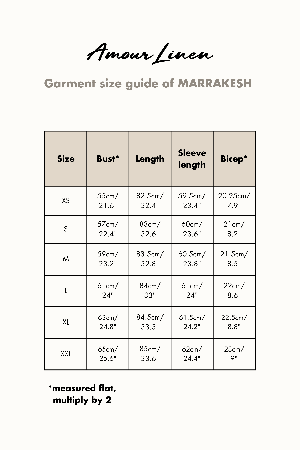 MARRAKESH shirt in White from AmourLinen