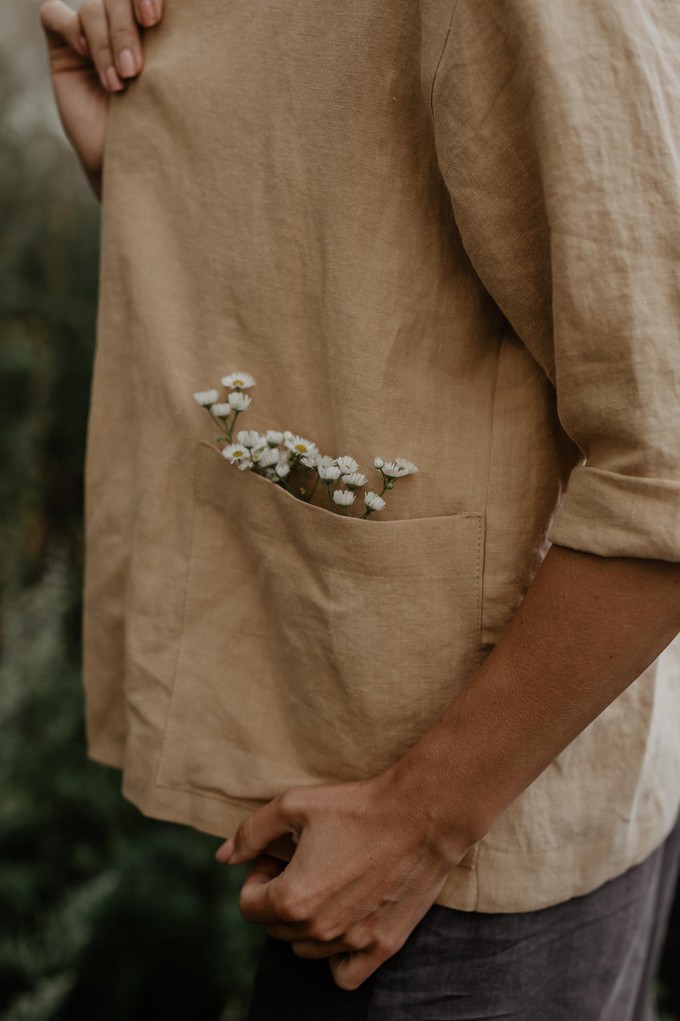 KYIV jacket in Mustard from AmourLinen