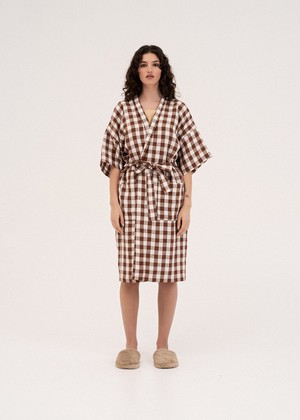 Midnight Bathrobe from AmourLinen