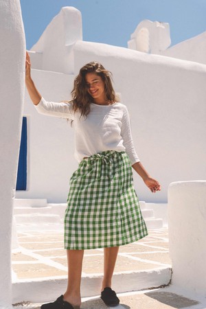 RIGA top in White from AmourLinen