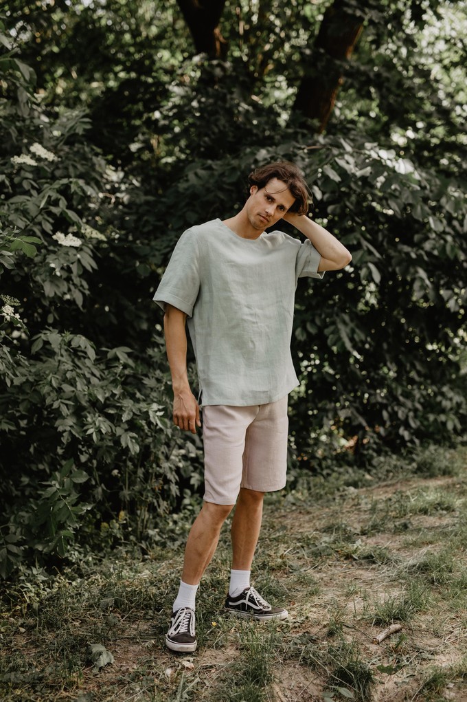 ATLAS top in Sage Green from AmourLinen