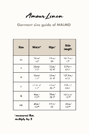 MALMO pants in Rosy Brown from AmourLinen