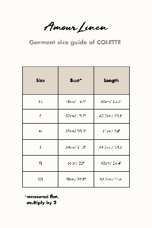 Colette classic linen top in Rosy Brown from AmourLinen