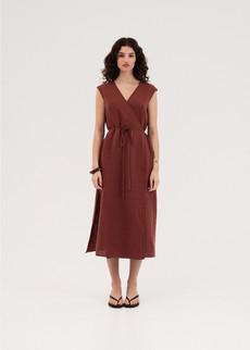 Aurora mid length dress via AmourLinen