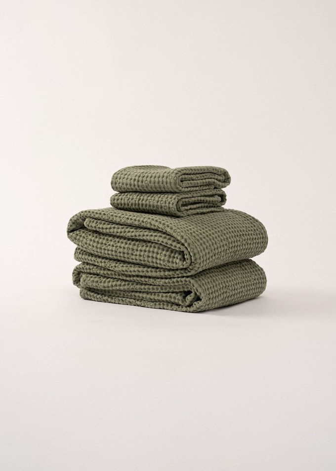 Waffle Towel Set from AmourLinen