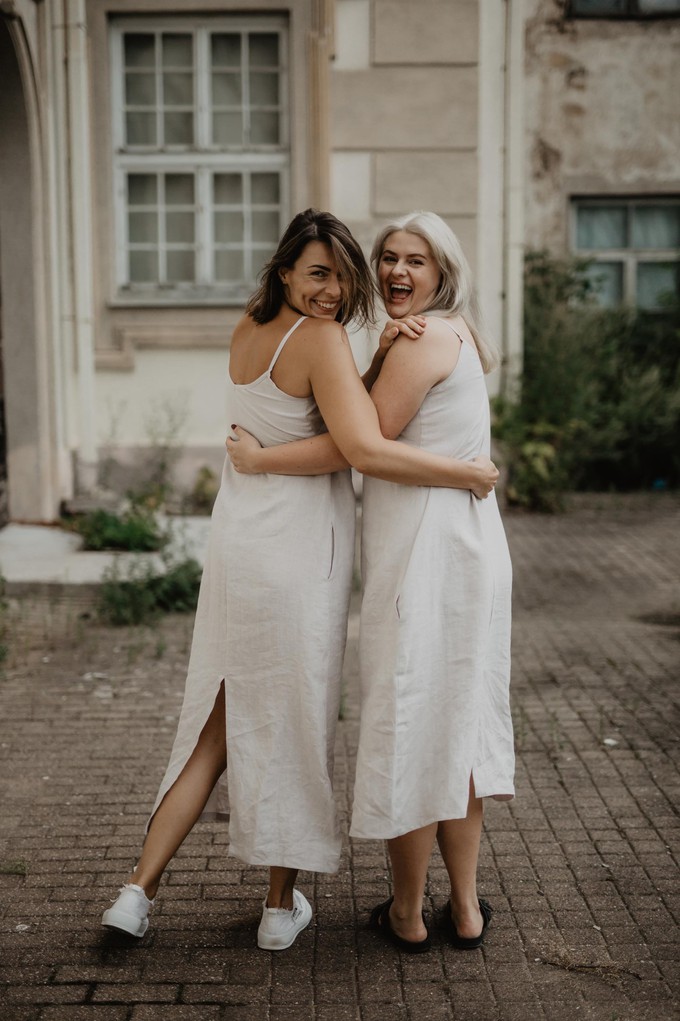 JAKARTA dress in Cream from AmourLinen