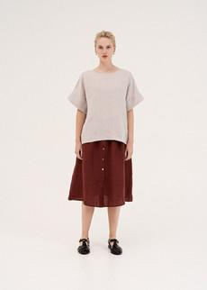 Porto Oversized Top via AmourLinen