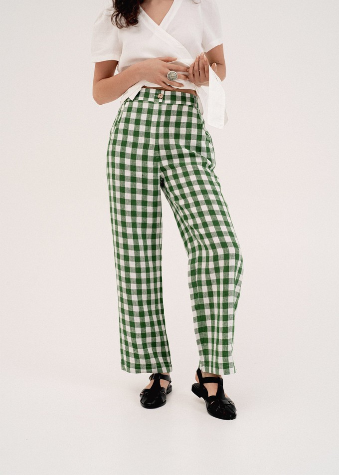 Barbora Straight Pants from AmourLinen