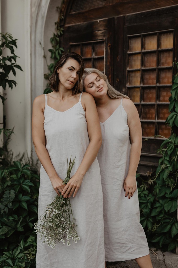 JAKARTA dress in Cream from AmourLinen