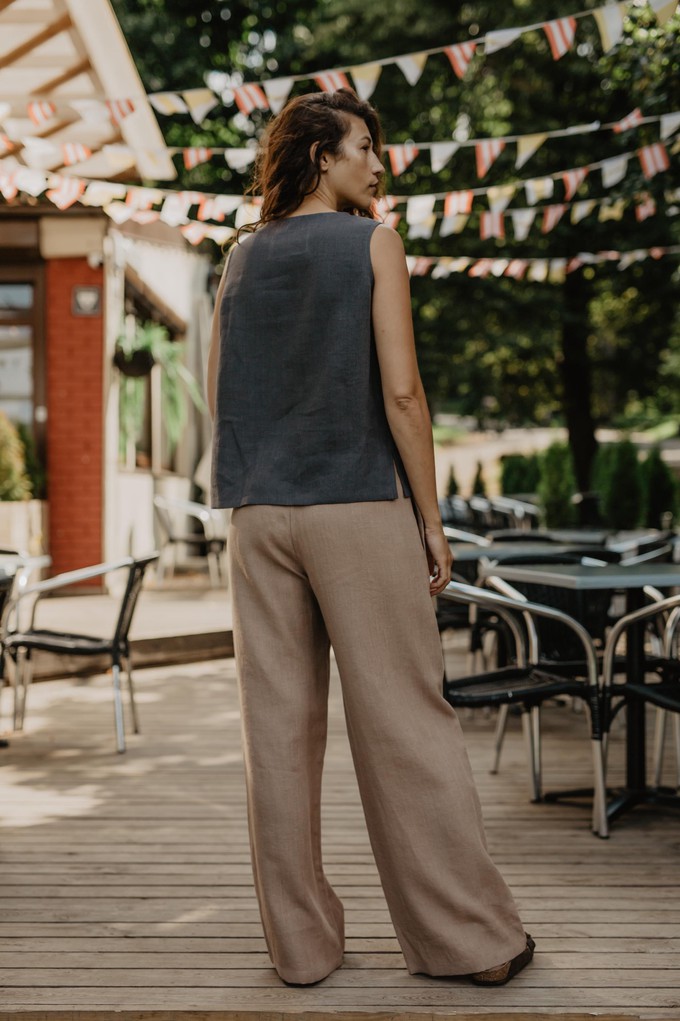 OULU pants in Rosy Brown from AmourLinen