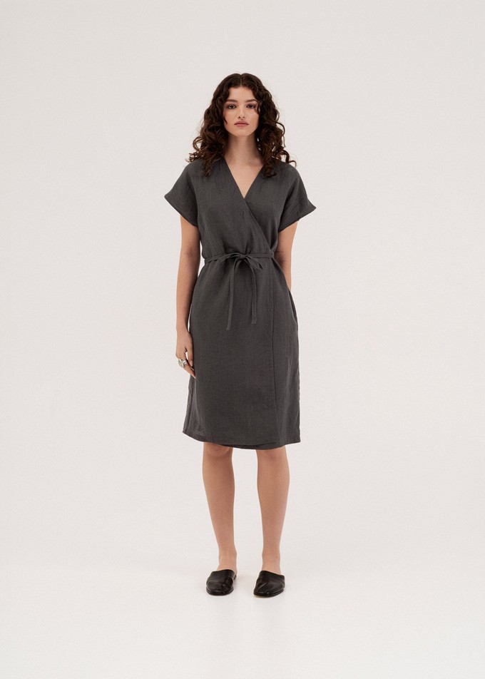 Olivia Wrap Dress from AmourLinen