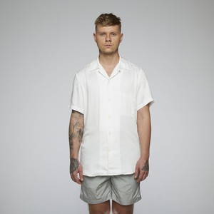 AS beach shirt button OG white from arctic seas
