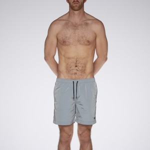 AS swimmer38 BO midgrey with black moiré side stripe with matching polar bear embroidery from arctic seas