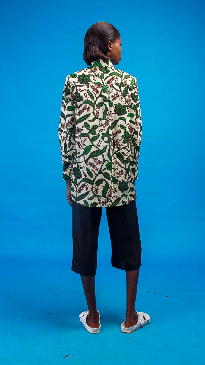 Abena African Print Shirt from Atelier D'Afrique