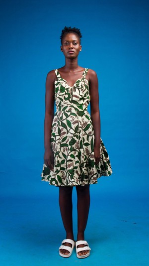 Imani African Print Dress from Atelier D'Afrique