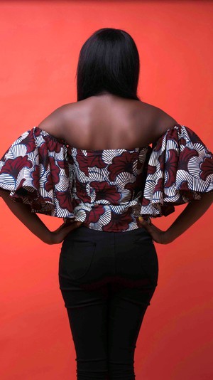 Alicia African Print Top from Atelier D'Afrique