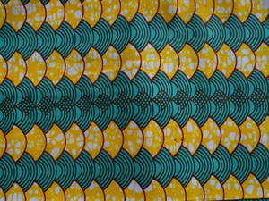 Bushra African Print Wrap Dress from Atelier D'Afrique