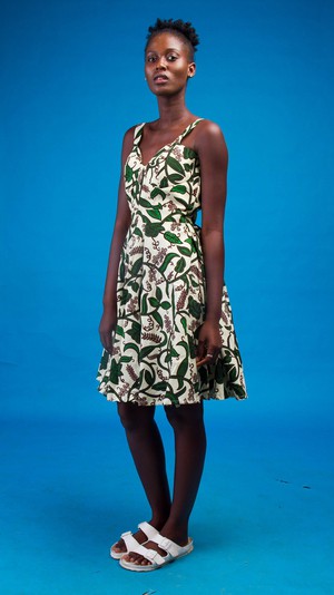 Imani African Print Dress from Atelier D'Afrique