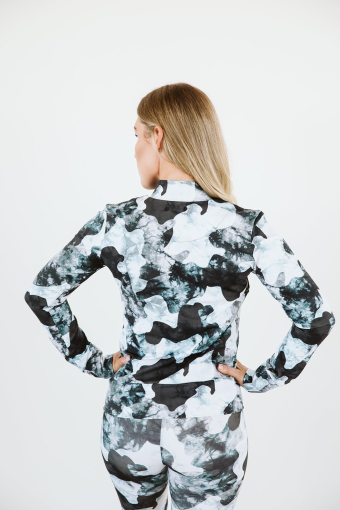 Signature Bomber Jacket / Camouflage from Audella Athleisure