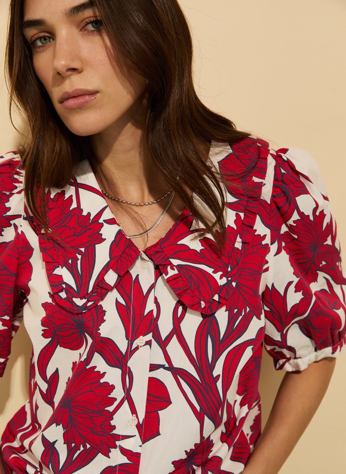 Rosana Organic Cotton Collar Blouse from Baukjen