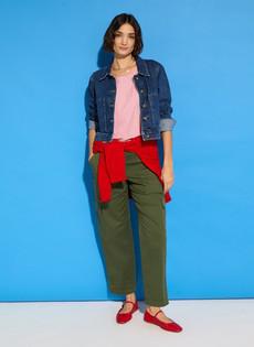 Edith Organic Cotton Cargos via Baukjen