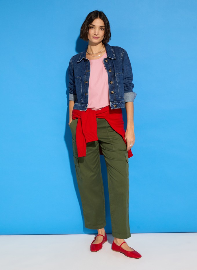 Edith Organic Cotton Cargos from Baukjen