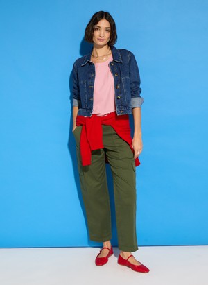 Edith Organic Cotton Cargos from Baukjen