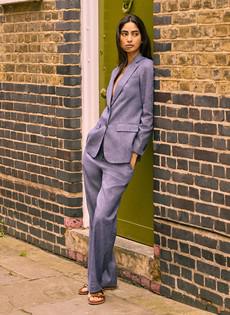 Giselle Linen & Cotton Blend Trousers via Baukjen