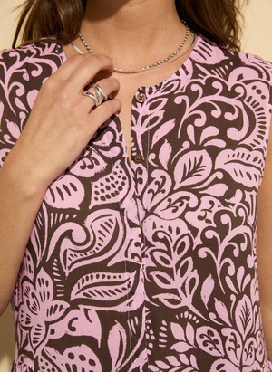 Annmarie Sleeveless Printed Dress from Baukjen