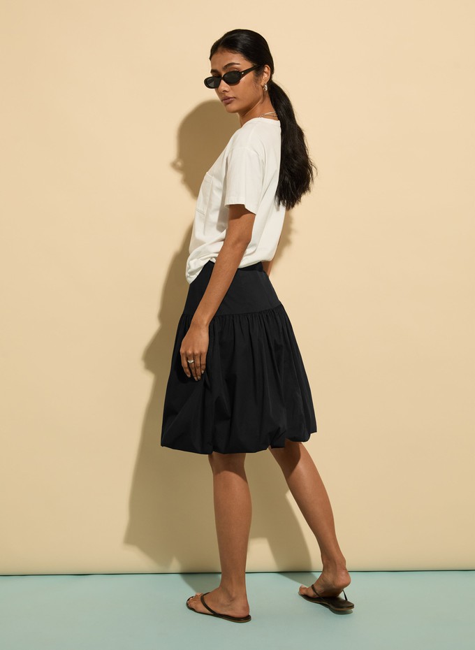Saffy Organic Cotton Puffball Skirt from Baukjen