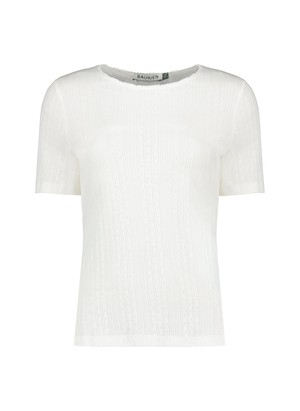 Gabriella Organic Pretty Rib Tee from Baukjen
