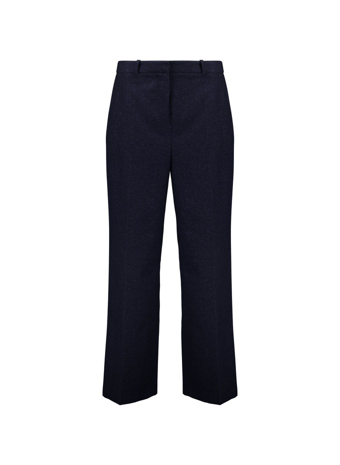Gwynnie Wool Blend Wide Leg Trousers from Baukjen
